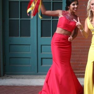 Sherri Hill 2 Piece Dress